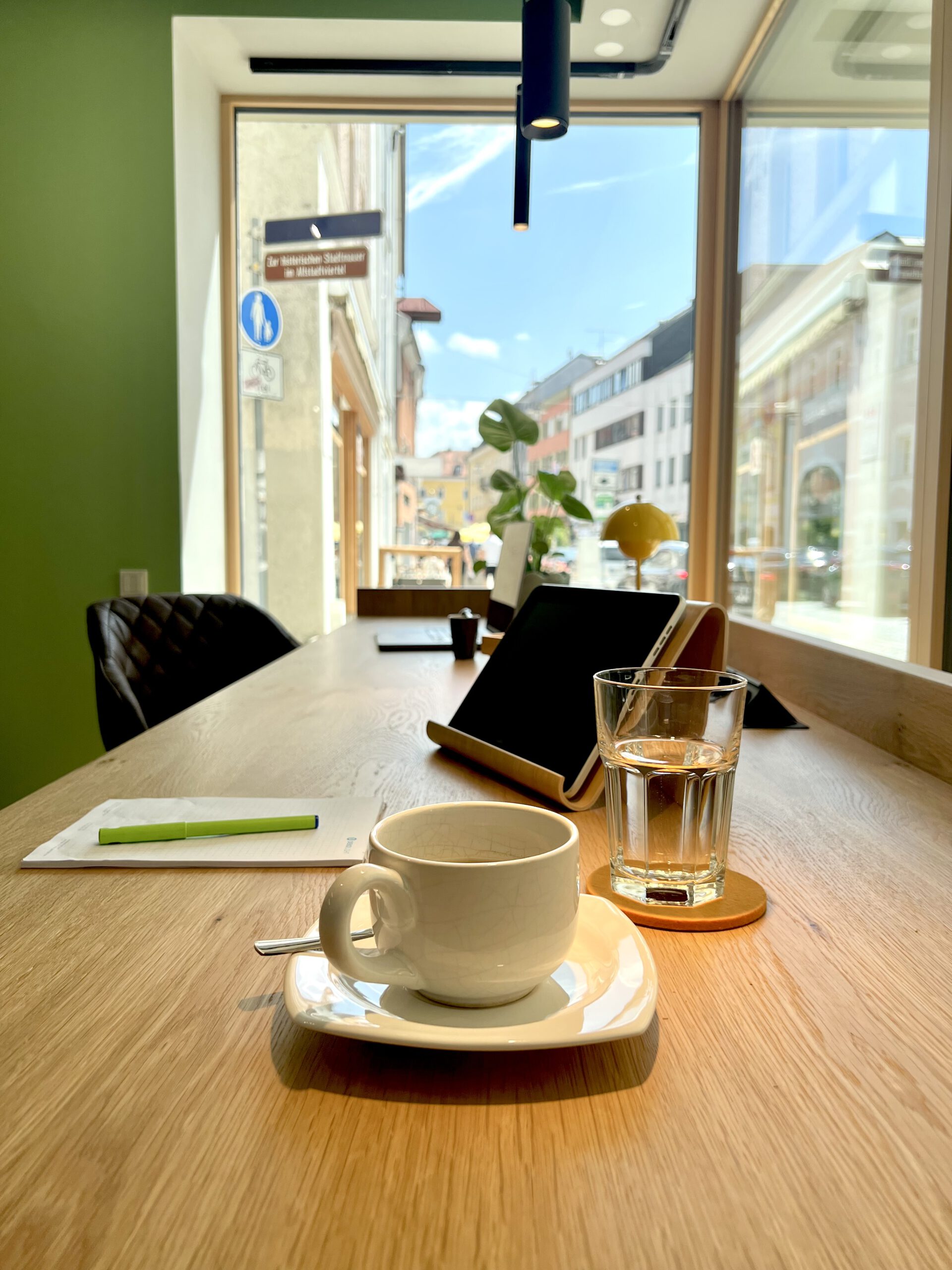 Ein Arbeitsplatz mit Ausblick 